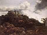 Bentheim Castle by Jacob van Ruisdael